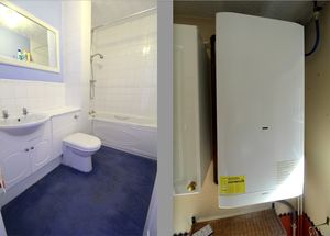 Bathroom and Boiler- click for photo gallery